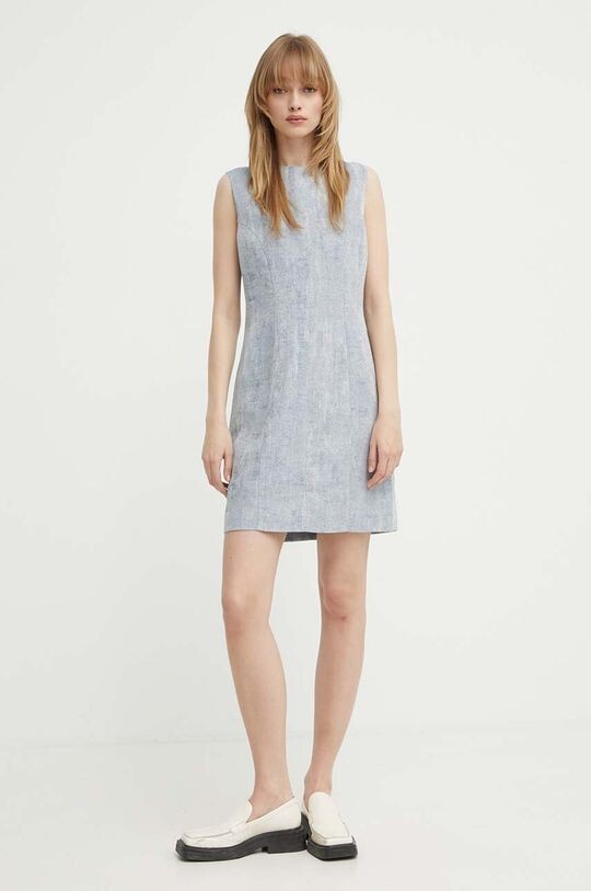 Платье из смесового льна Kasie Tiger of Sweden, синий
Платье из смесового льна Kasie Tiger of Sweden, синий