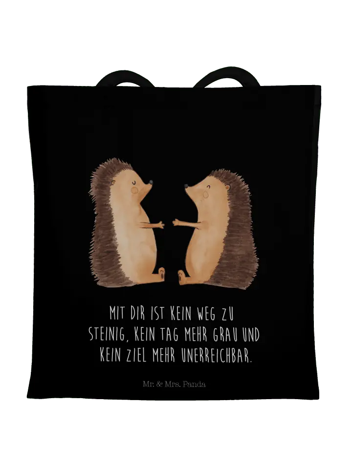 Сумка для переноски Mr & Mrs Panda Igel Liebe, черный
Сумка для переноски Mr & Mrs Panda Igel Liebe, черный