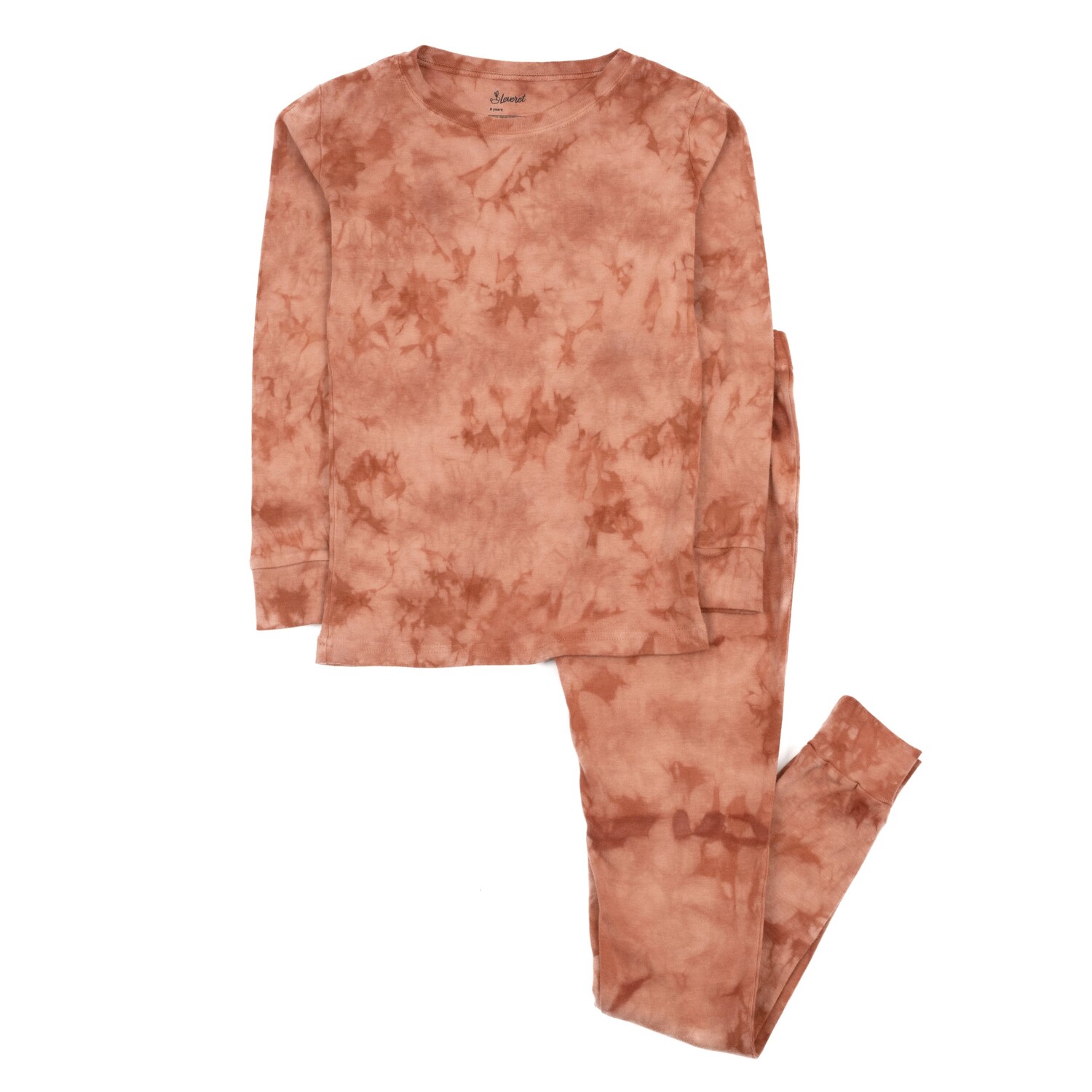 Детские двухкусочные хлопковые пижамы Tie Dye для девочек Leveret, цвет Tie Dye Peach Mix
Детские двухкусочные хлопковые пижамы Tie Dye для девочек Leveret, цвет Tie Dye Peach Mix