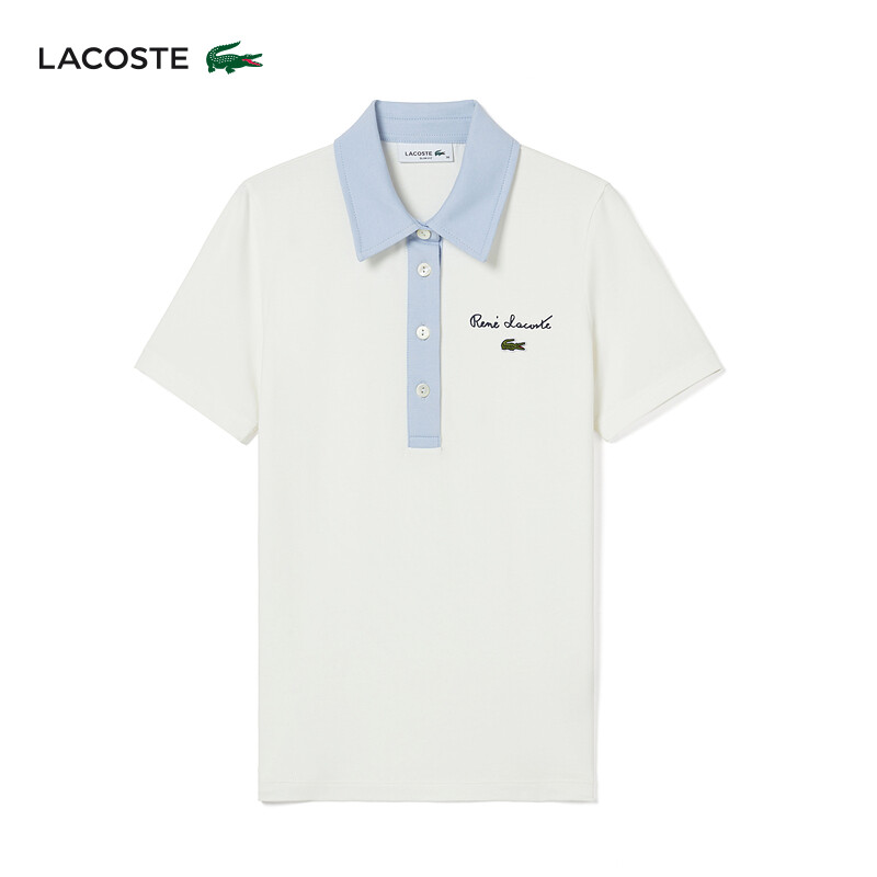 Футболка облегающая женская Lacoste с короткими рукавами, синий / белый
Футболка облегающая женская Lacoste с короткими рукавами, синий / белый