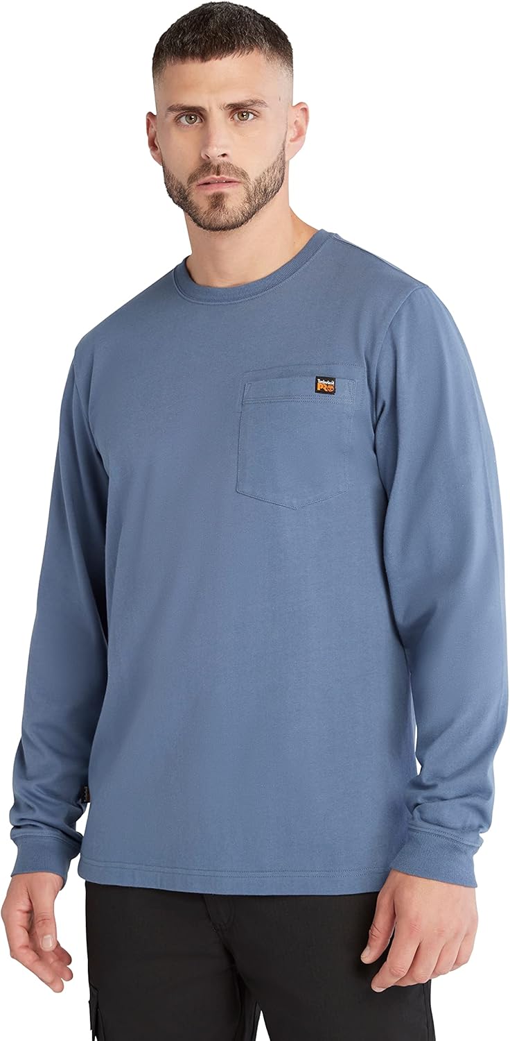 Футболка Timberland унисекс-взрослая Core Pocket с длинным рукавом. Снаряжение для активного отдыха., Vintage Indigo
Футболка Timberland унисекс-взрослая Core Pocket с длинным рукавом. Снаряжение для активного отдыха., Vintage Indigo