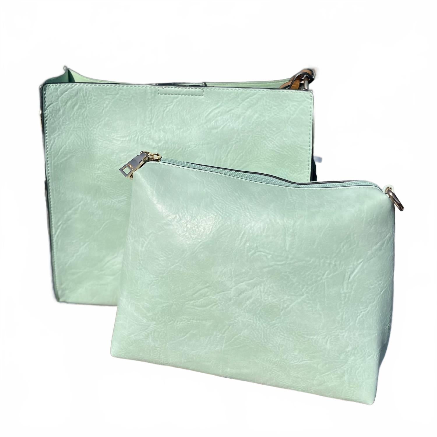 Женская сумка The Lyla 2In1 в светло-бирюзовом Jen & Co.
Женская сумка The Lyla 2In1 в светло-бирюзовом Jen & Co.