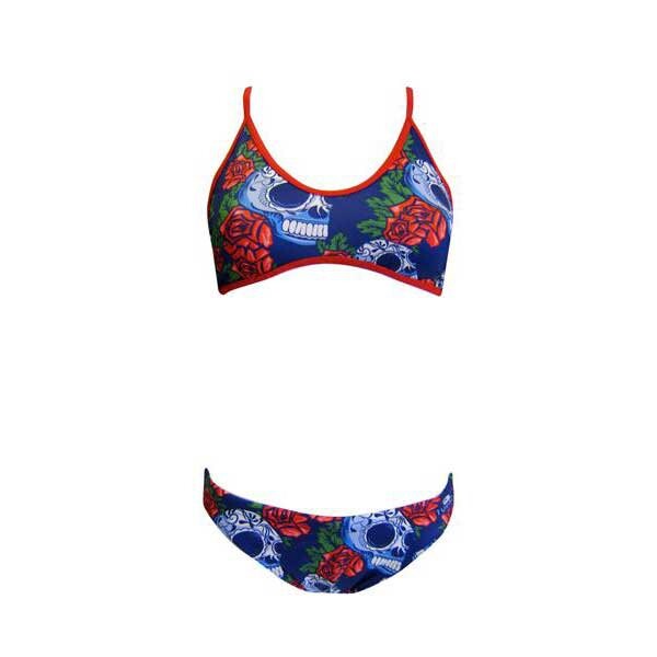 Бикини Turbo Roses&Skulls Thin Strap, синий
Бикини Turbo Roses&Skulls Thin Strap, синий