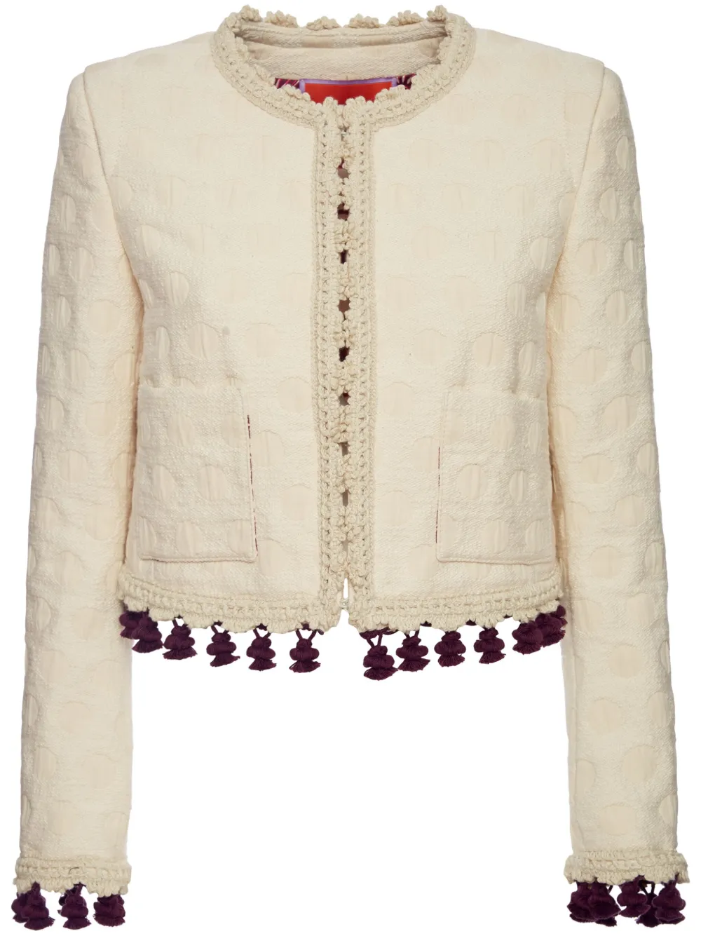 Укороченный жакет с вышивкой Bijoux La DoubleJ, нейтральный
Укороченный жакет с вышивкой Bijoux La DoubleJ, нейтральный