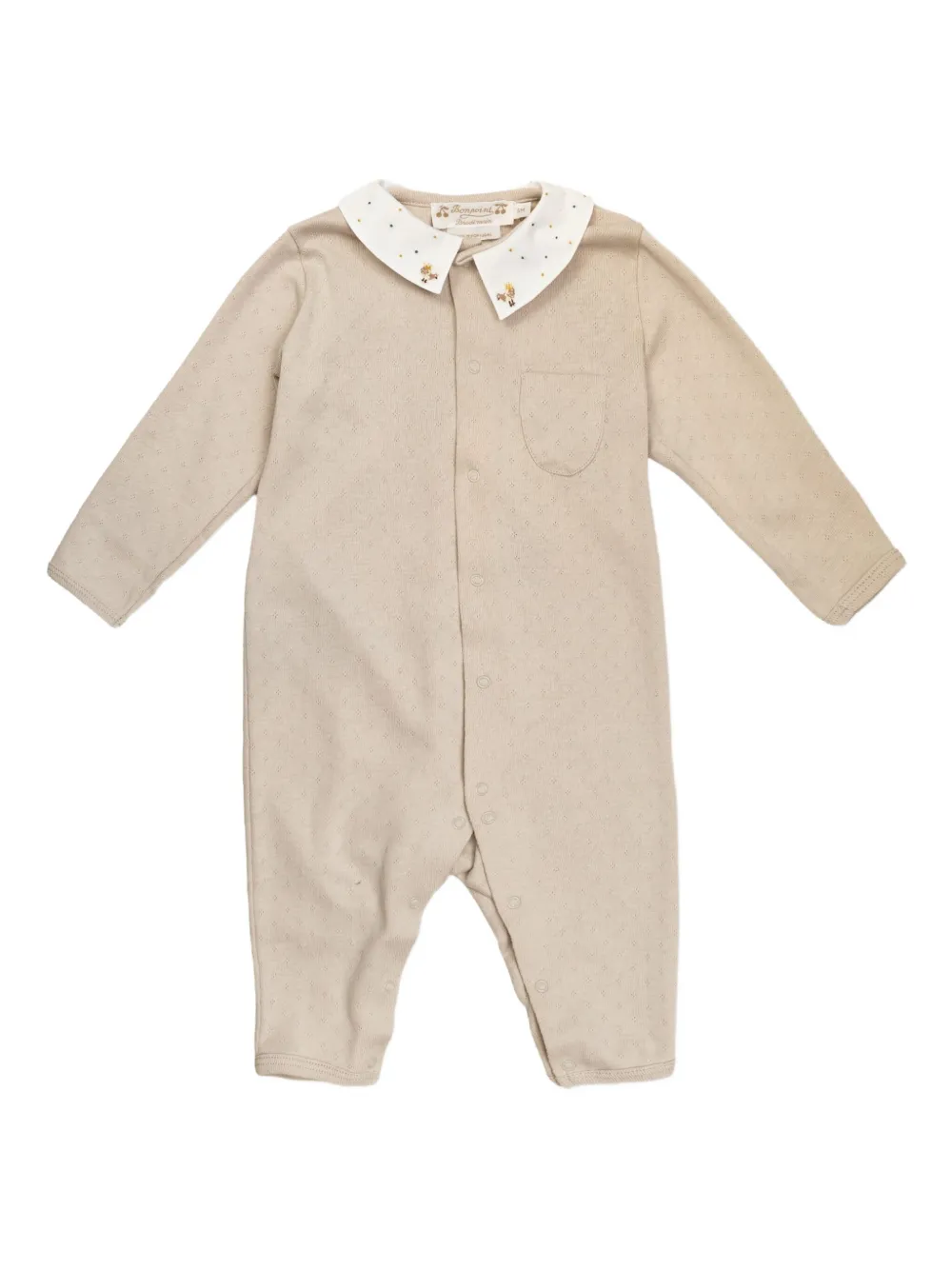 Ромпер с вышивкой Bonpoint, нейтральный
Ромпер с вышивкой Bonpoint, нейтральный