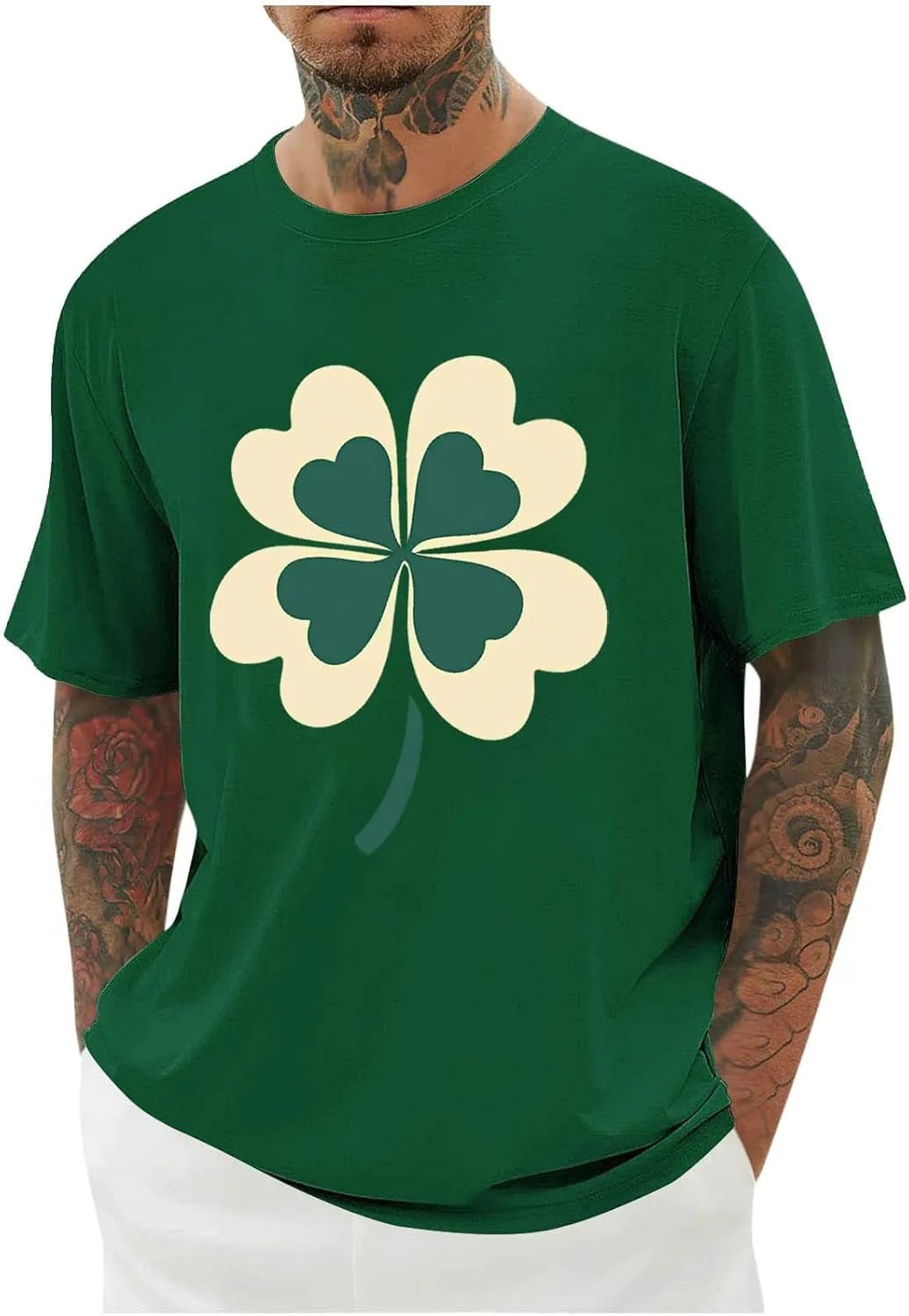 Футболка St. Patrick's Day мужская с принтом Shamrock Zeiyignr
Футболка St. Patrick's Day мужская с принтом Shamrock Zeiyignr