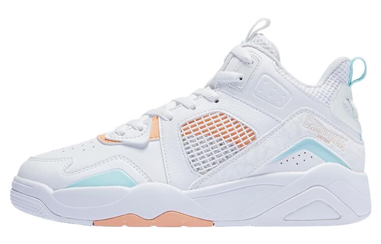 Кеды, скейтборд обувь женская высокая белый/оранжевый Qiaodan
Кеды, скейтборд обувь женская высокая белый/оранжевый Qiaodan