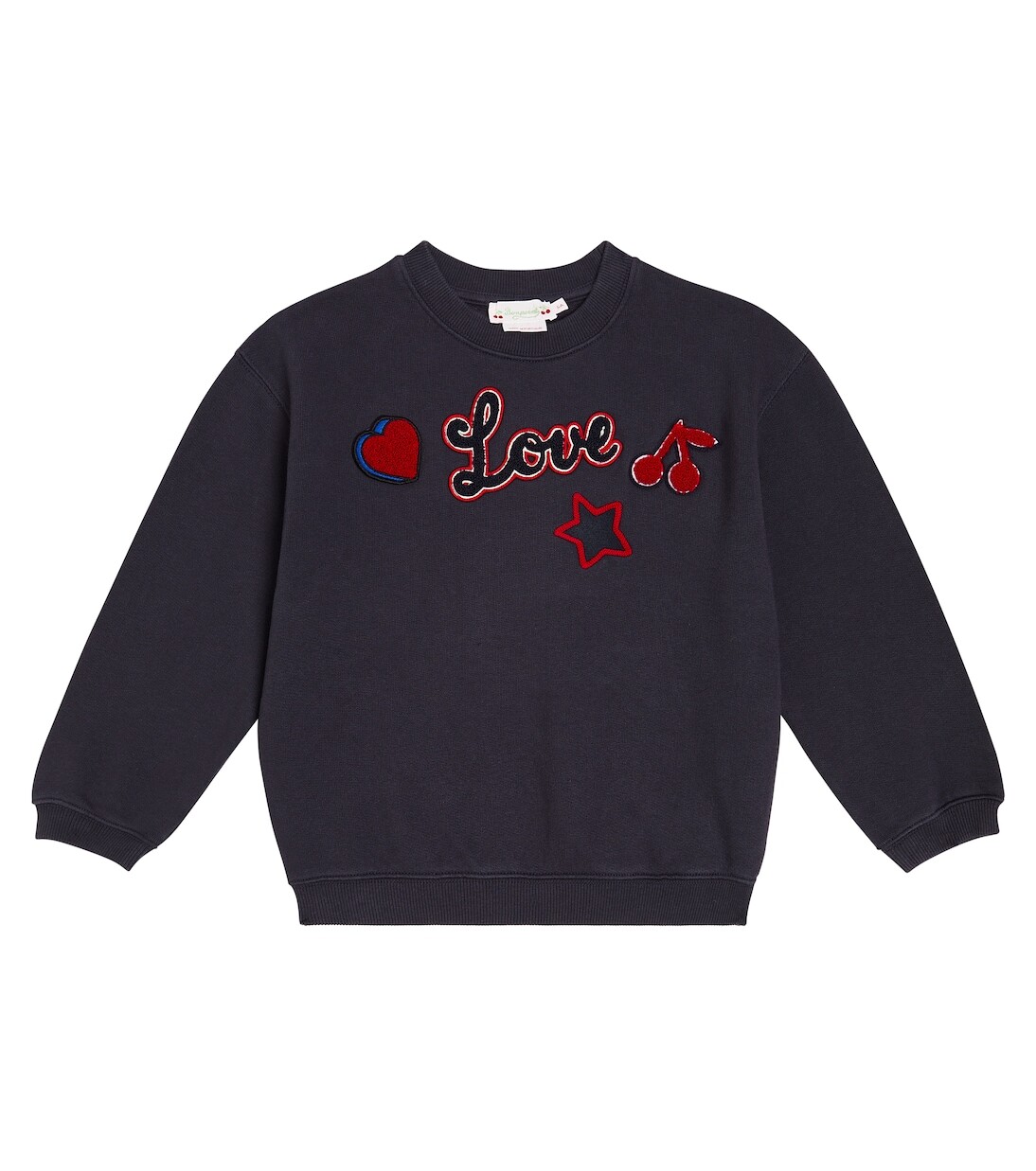 Толстовка talya из хлопка с нашивками и аппликацией Bonpoint, синий
Толстовка talya из хлопка с нашивками и аппликацией Bonpoint, синий