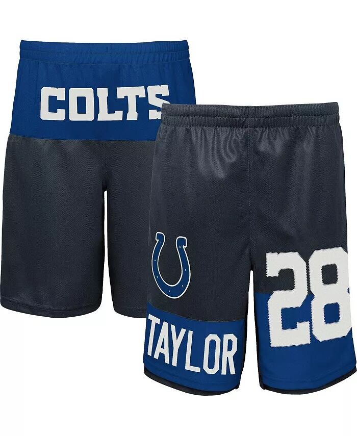 Шорты Big Boys Jonathan Taylor Navy Indianapolis Colts с именем и номером игрока Outerstuff
Шорты Big Boys Jonathan Taylor Navy Indianapolis Colts с именем и номером игрока Outerstuff