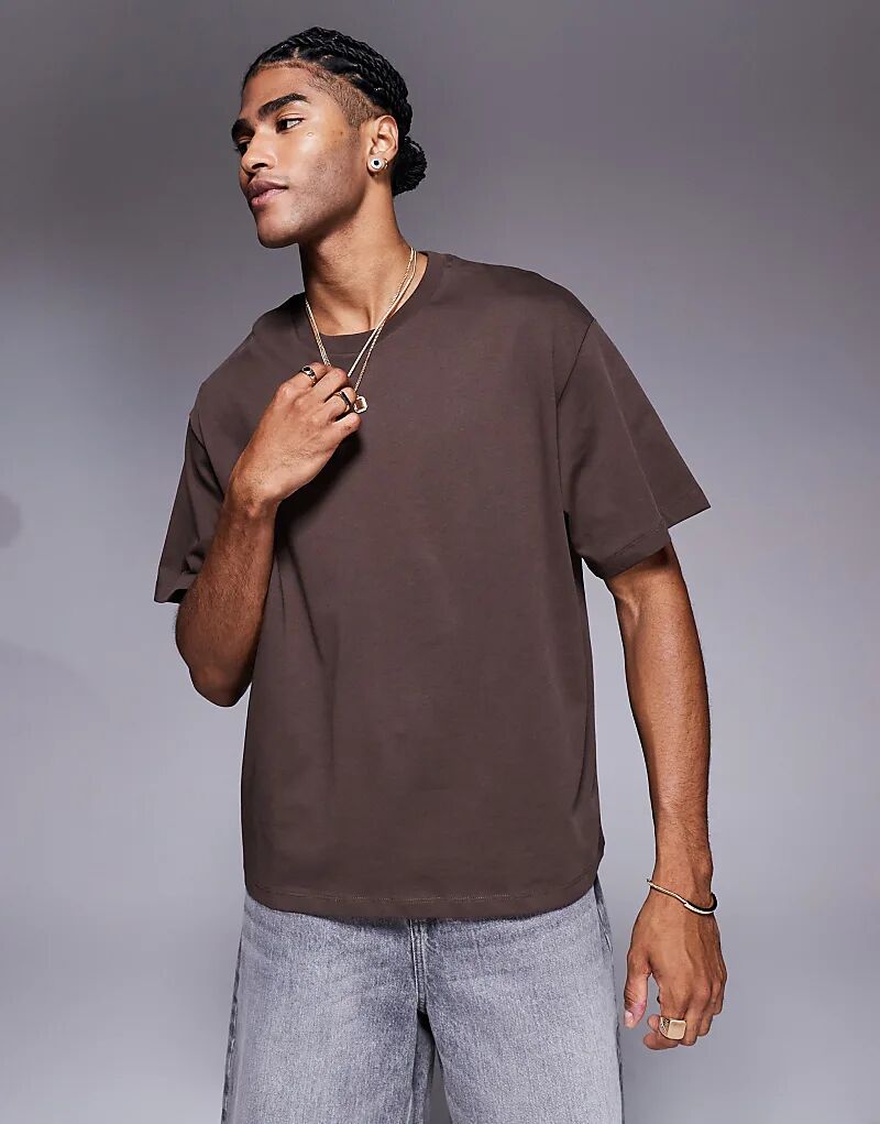 Футболка свободного кроя ADPT свободного кроя коричневого цвета
Футболка свободного кроя ADPT свободного кроя коричневого цвета
