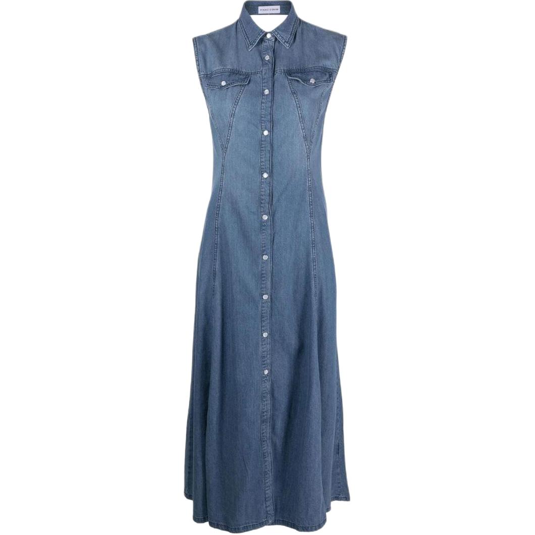 PINKO Джинсовая короткая юбка женская синяя
PINKO Джинсовая короткая юбка женская синяя