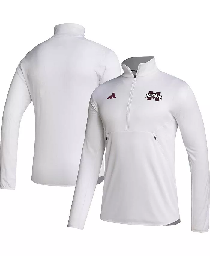 Мужская белая толстовка Mississippi State Bulldogs 2023 Sideline AEROREADY с полузастежкой adidas
Мужская белая толстовка Mississippi State Bulldogs 2023 Sideline AEROREADY с полузастежкой adidas