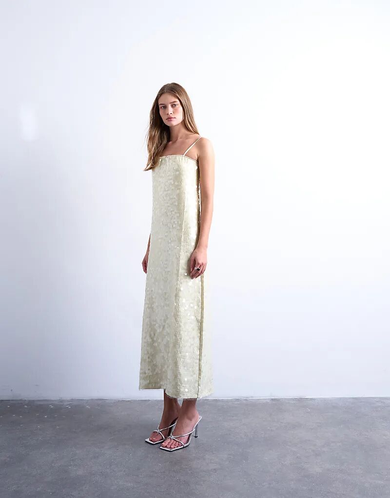 Бюстгальтер-бандо миди Topshop с пайетками цвета пахты
Бюстгальтер-бандо миди Topshop с пайетками цвета пахты