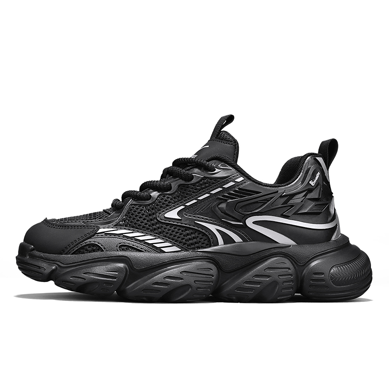 WARRIOR Мужские черные устойчивые к истиранию низкие кроссовки на платформе для увеличения роста, цвет Black
WARRIOR Мужские черные устойчивые к истиранию низкие кроссовки на платформе для увеличения роста, цвет Black