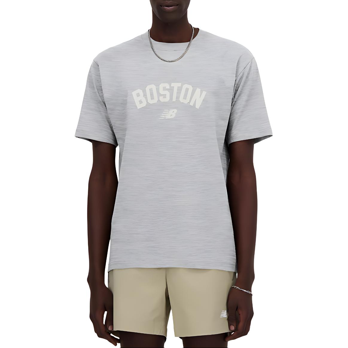 Футболка Heritage Мужская Тепло-Серый Порошковый New Balance
Футболка Heritage Мужская Тепло-Серый Порошковый New Balance