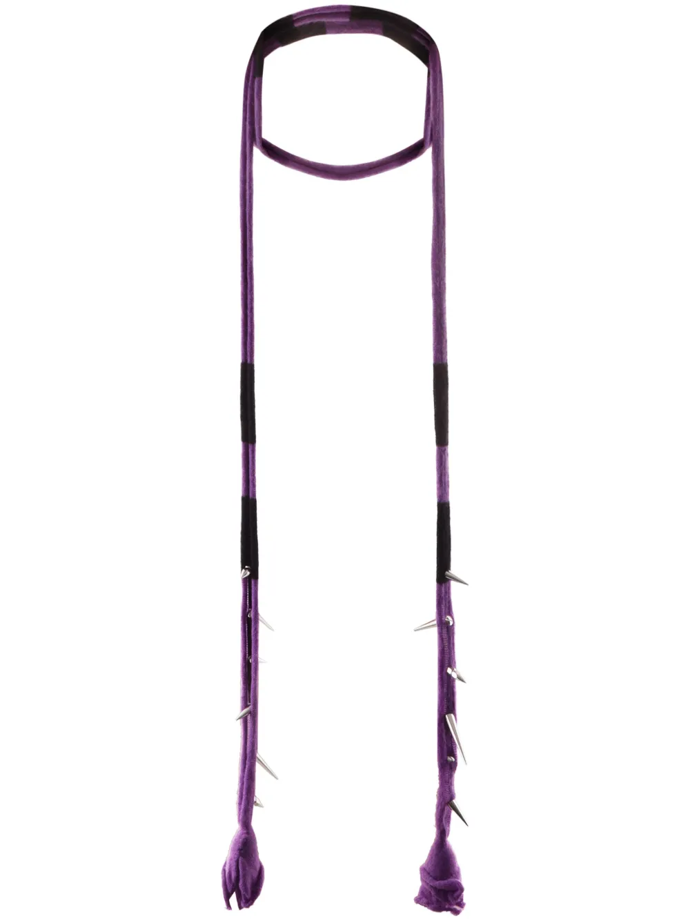 Шарф с шипами JORDANLUCA, фиолетовый
Шарф с шипами JORDANLUCA, фиолетовый