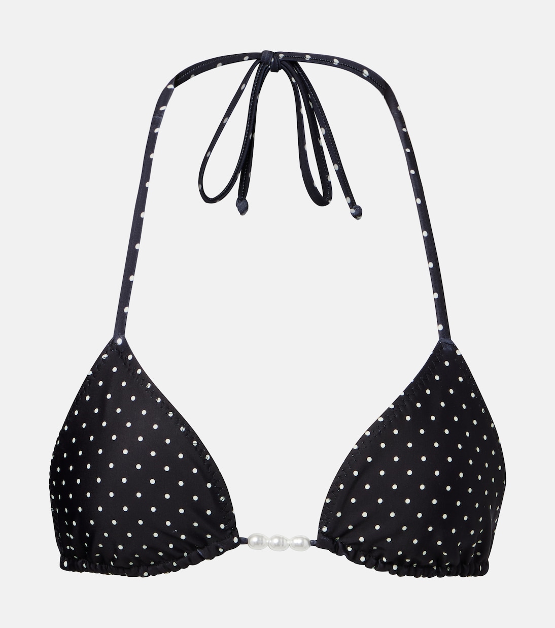Украшенный топ бикини в горошек Same, Black Cream Polka Dot
Украшенный топ бикини в горошек Same, Black Cream Polka Dot