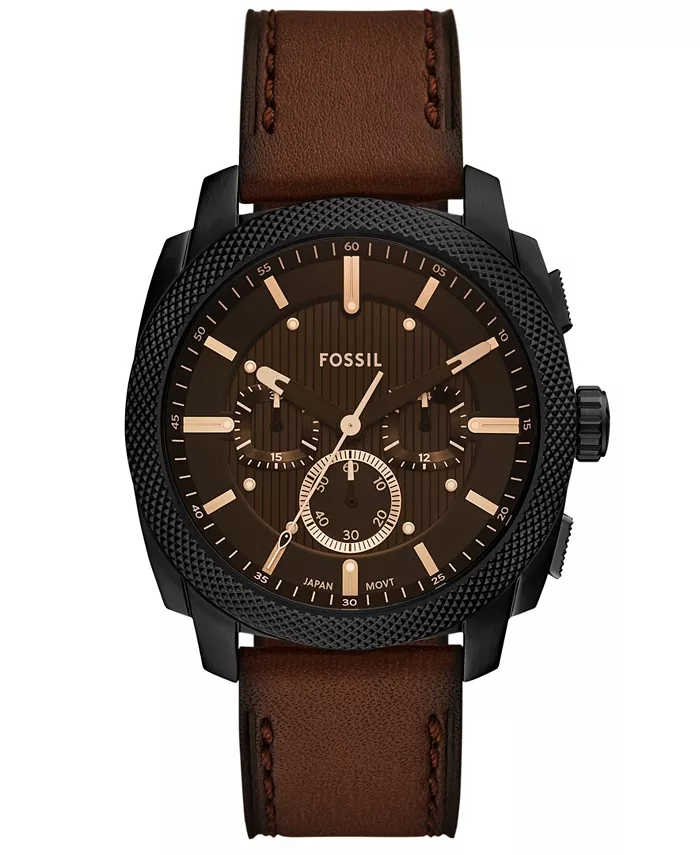 Мужские часы Machine Chronograph, черные, из нержавеющей стали, 44 мм Fossil
Мужские часы Machine Chronograph, черные, из нержавеющей стали, 44 мм Fossil