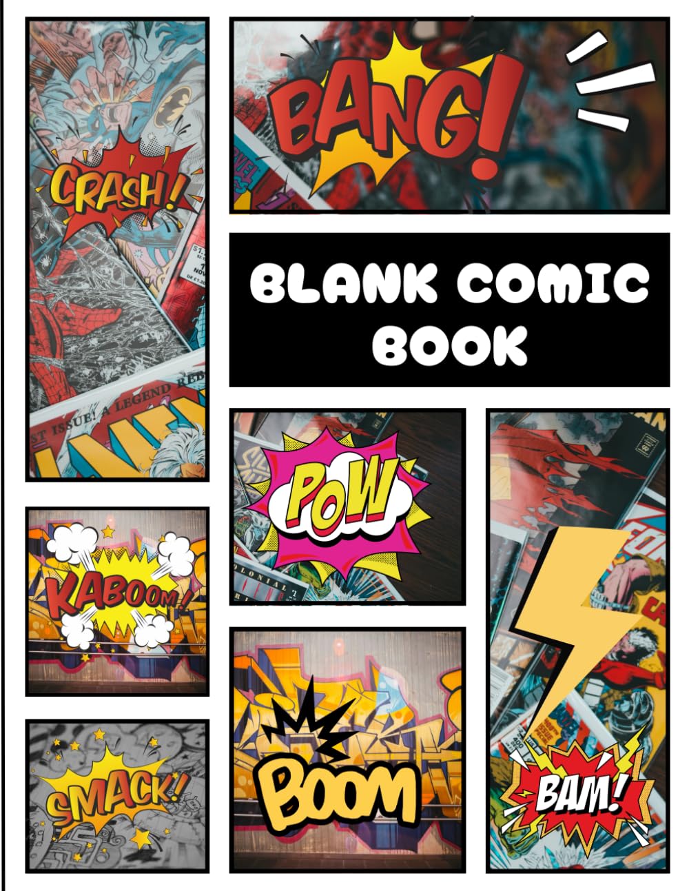 Blank Comic Book: Create your own comic book (Independently published)
Blank Comic Book: Create your own comic book (Independently published)