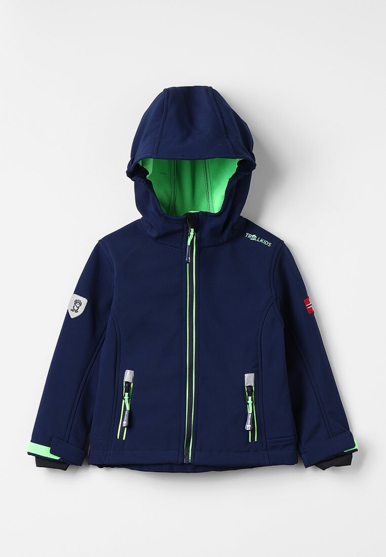 Куртка Softshell Kids Trollfjord Unisex TrollKids, цвет navy/light green
Куртка Softshell Kids Trollfjord Unisex TrollKids, цвет navy/light green