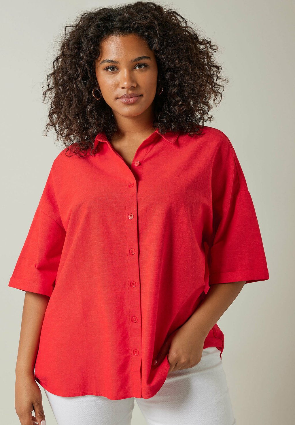 Блузка на пуговицах Evans, красный
Блузка на пуговицах Evans, красный