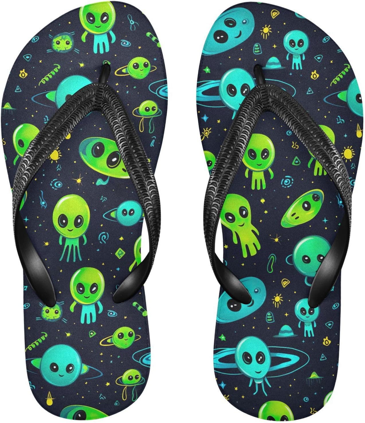 Женские и мужские шлепанцы SPRIPORT Space Aliens Slim, удобные повседневные вьетнамки с мягкой подошвой и противоскользящей резиновой подошвой, для ванной, душа, лета, пляжа и прогулок, Multicoloured
Женские и мужские шлепанцы SPRIPORT Space Aliens Slim, удобные повседневные вьетнамки с мягкой подошвой и противоскользящей резиновой подошвой, для ванной, душа, лета, пляжа и прогулок, Multicoloured