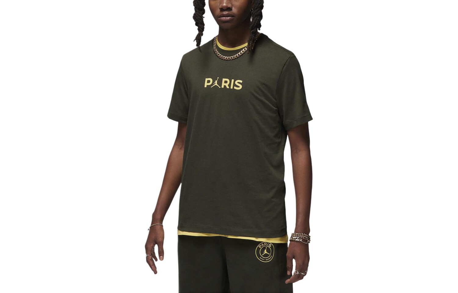 Футболка мужская темно-зеленая Jordan, темно-зеленый
Футболка мужская темно-зеленая Jordan, темно-зеленый