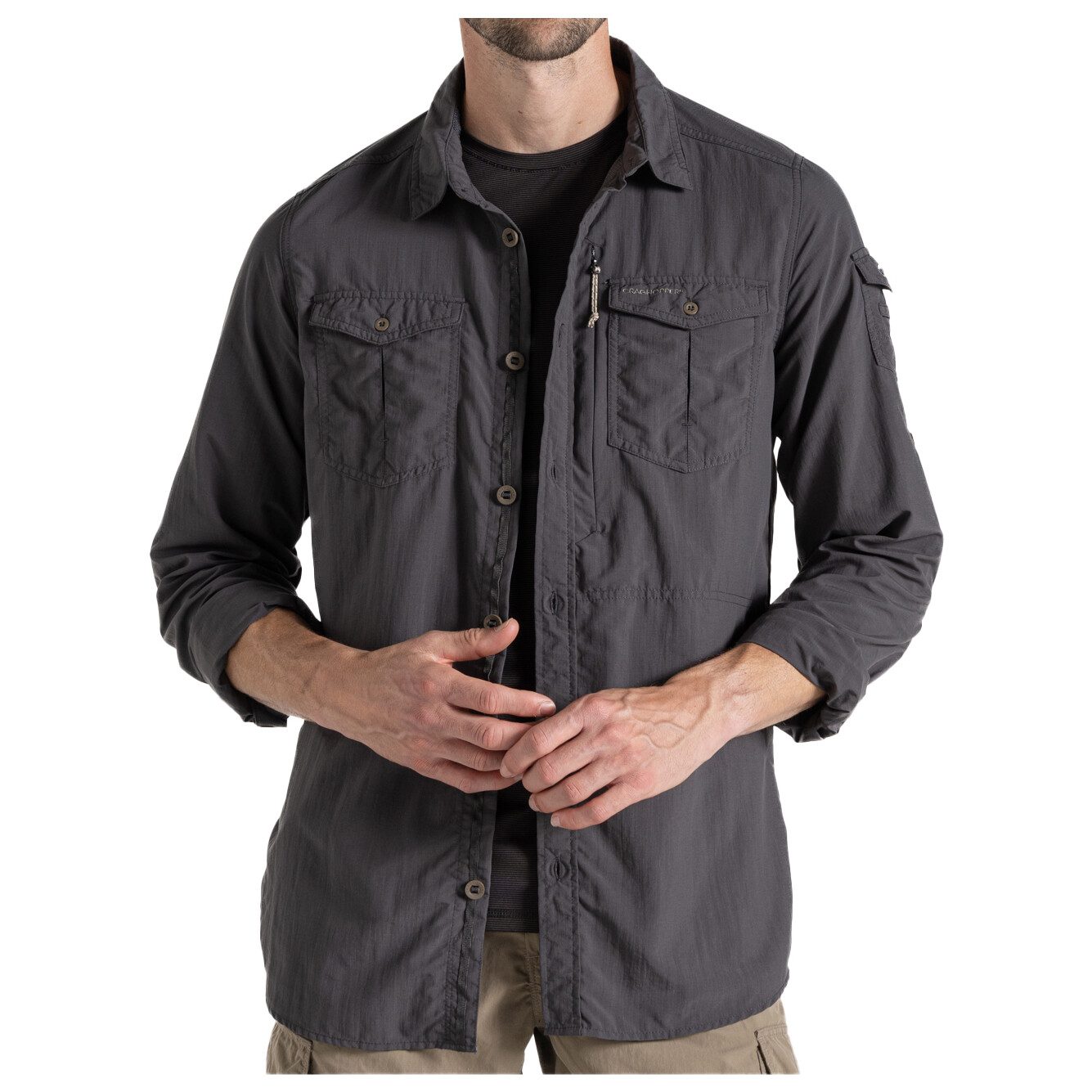 Рубашка Craghoppers Nosilife Adventure Langarm III, цвет Black Pepper
Рубашка Craghoppers Nosilife Adventure Langarm III, цвет Black Pepper