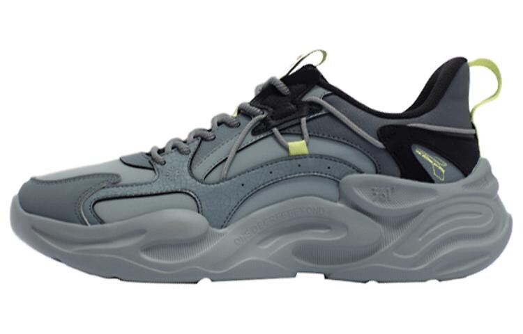 Кроссовки мужские толстые низкие серый 361° 
Кроссовки мужские толстые низкие серый 361°