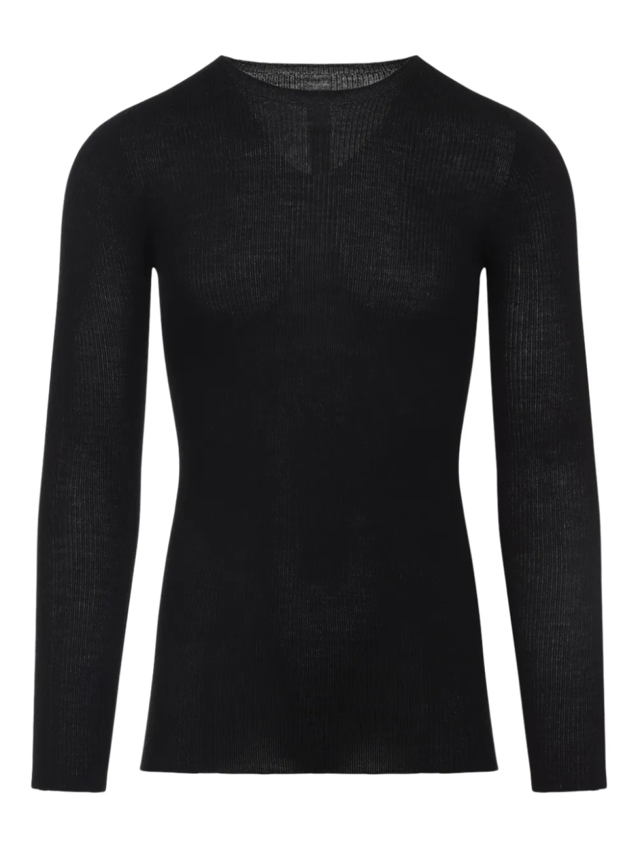 Шерстяной свитер в рубчик от Рика Оуэнса Rick Owens, черный
Шерстяной свитер в рубчик от Рика Оуэнса Rick Owens, черный