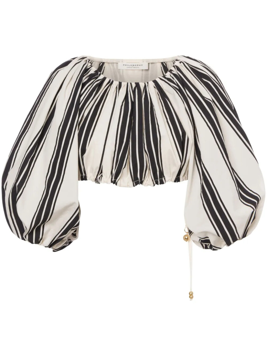 Philosophy Di Lorenzo Serafini топ в полоску, белый
Philosophy Di Lorenzo Serafini топ в полоску, белый