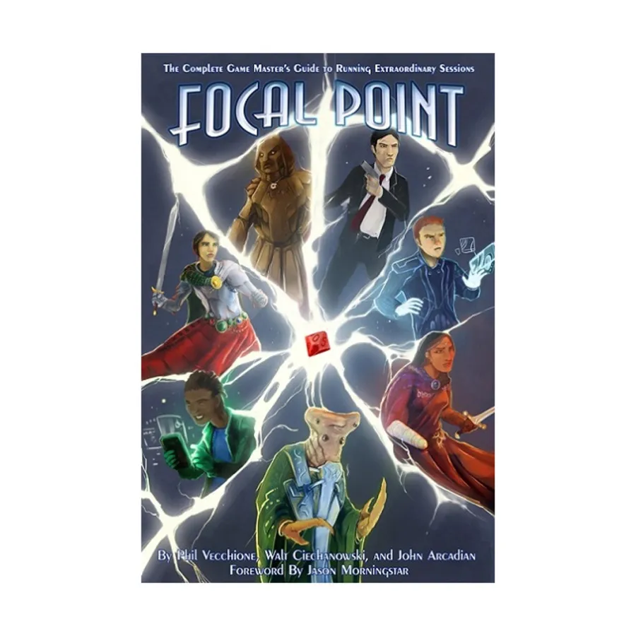 Focal Point - The Complete Game Master's Guide to Running Extraordinary Sessions, Role Playing Games (Engine Publishing), мягкая обложка
Focal Point - The Complete Game Master's Guide to Running Extraordinary Sessions, Role Playing Games (Engine Publishing), мягкая обложка