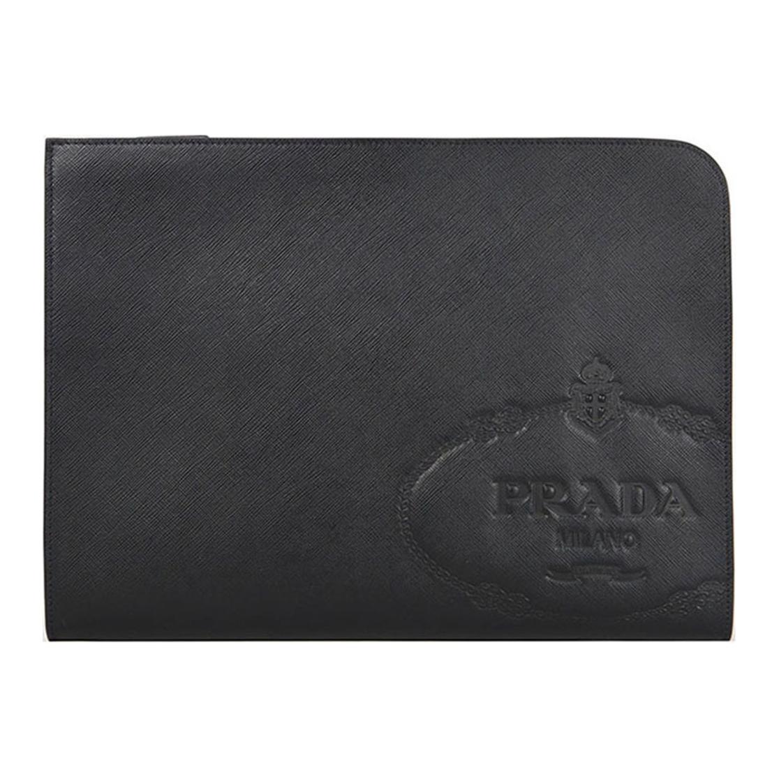 Кожаный клатч мужской черный PRADA
Кожаный клатч мужской черный PRADA