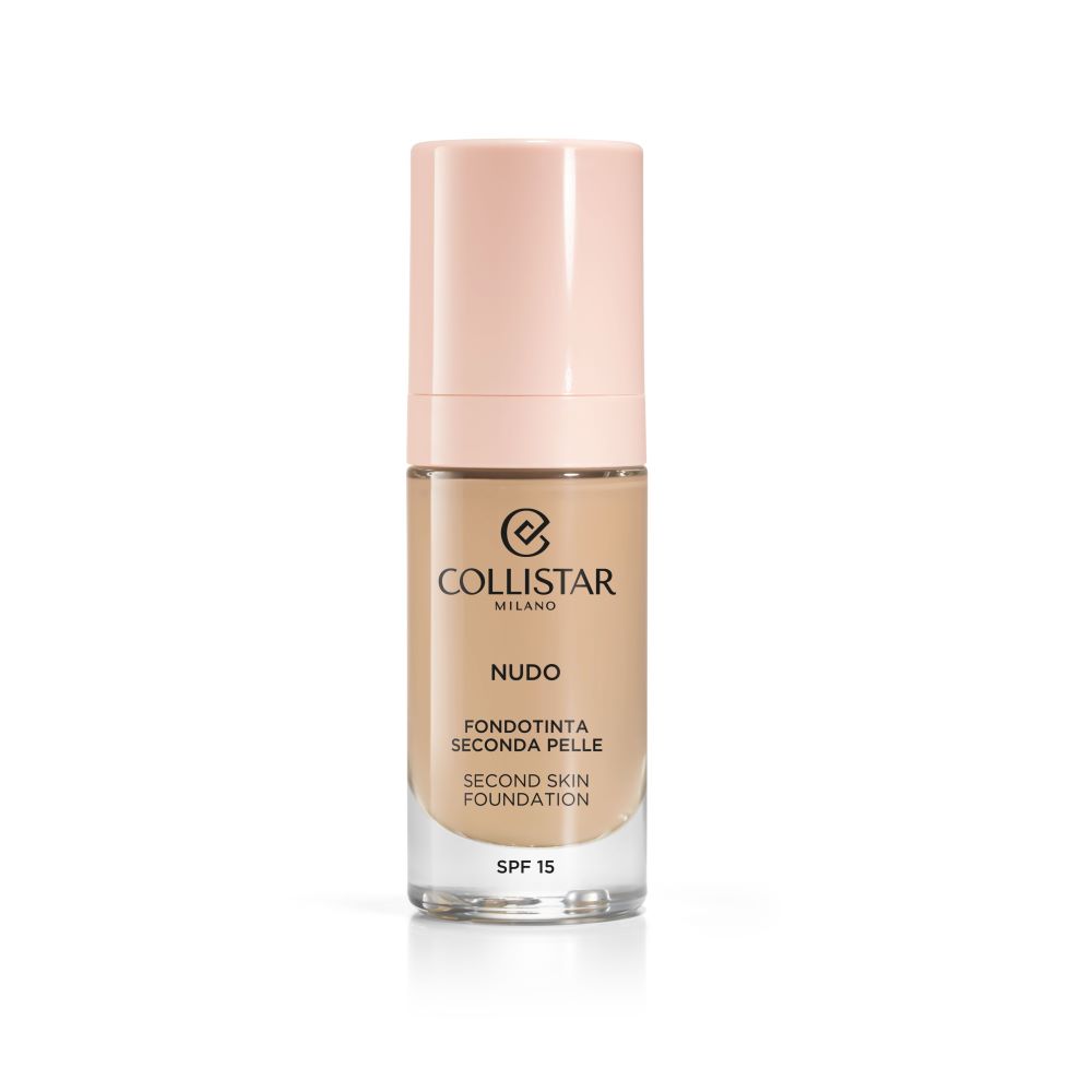 Жидкая основа nudo second skin foundation spf 15 Collistar, цвет nr. 2n beige, 30 мл
Жидкая основа nudo second skin foundation spf 15 Collistar, цвет nr. 2n beige, 30 мл