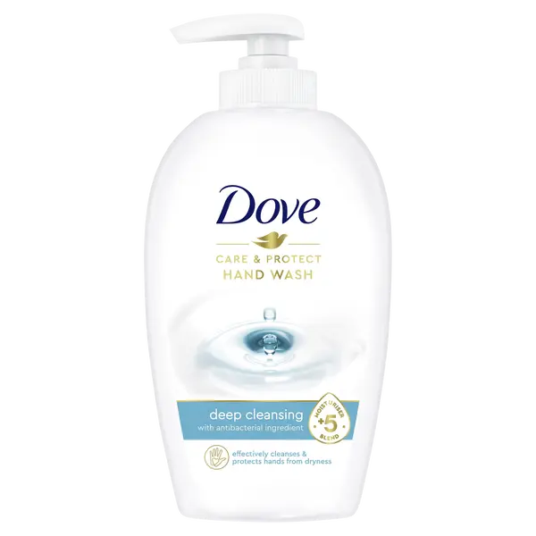 Жидкое мыло для ухода с антибактериальным компонентом, 250 мл Dove Care & protect
Жидкое мыло для ухода с антибактериальным компонентом, 250 мл Dove Care & protect
