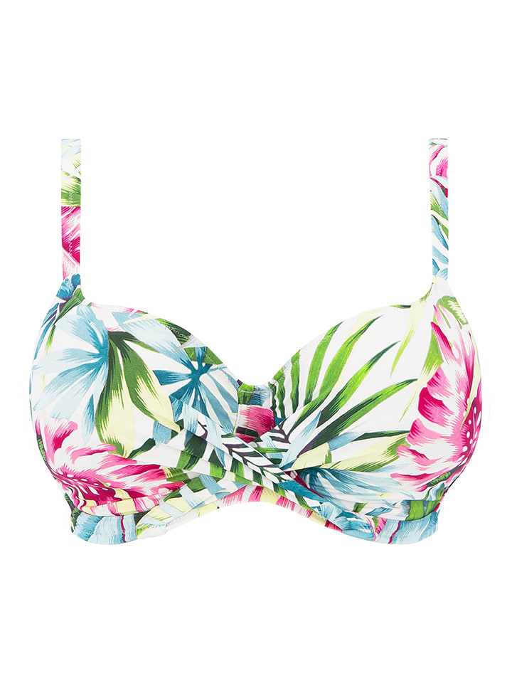 Верх бикини FANTASIE SWIM, белый/зеленый
Верх бикини FANTASIE SWIM, белый/зеленый