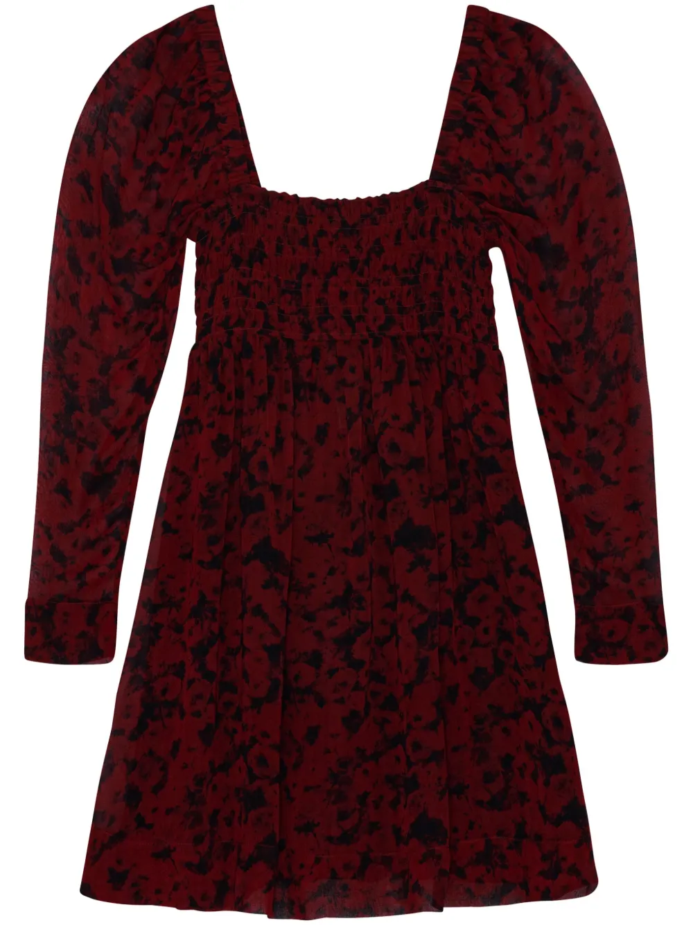 Платье мини с квадратным вырезом GANNI, красный
Платье мини с квадратным вырезом GANNI, красный