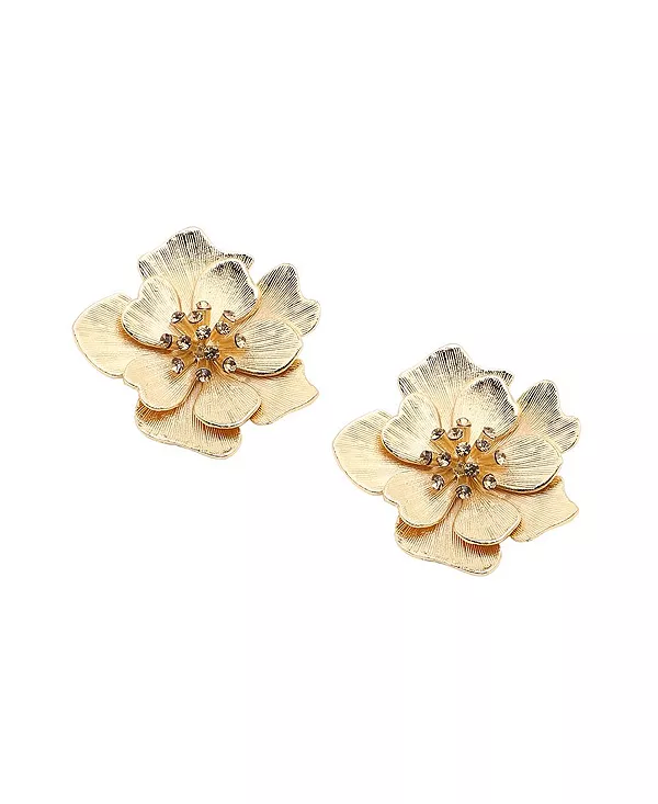 Женские серьги-гвоздики с цветами Sohi, gold
Женские серьги-гвоздики с цветами Sohi, gold