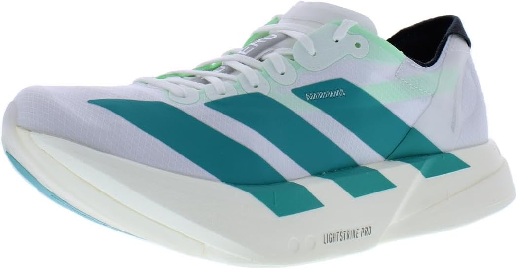 Мужские кроссовки adidas Adizero Adios Pro 3, белый/белый/бирюзовый/угольный
Мужские кроссовки adidas Adizero Adios Pro 3, белый/белый/бирюзовый/угольный