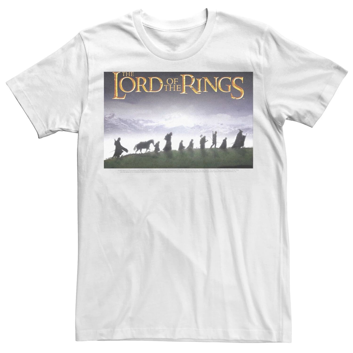 Мужская футболка с плакатом «Властелин колец» Licensed Character
Мужская футболка с плакатом «Властелин колец» Licensed Character