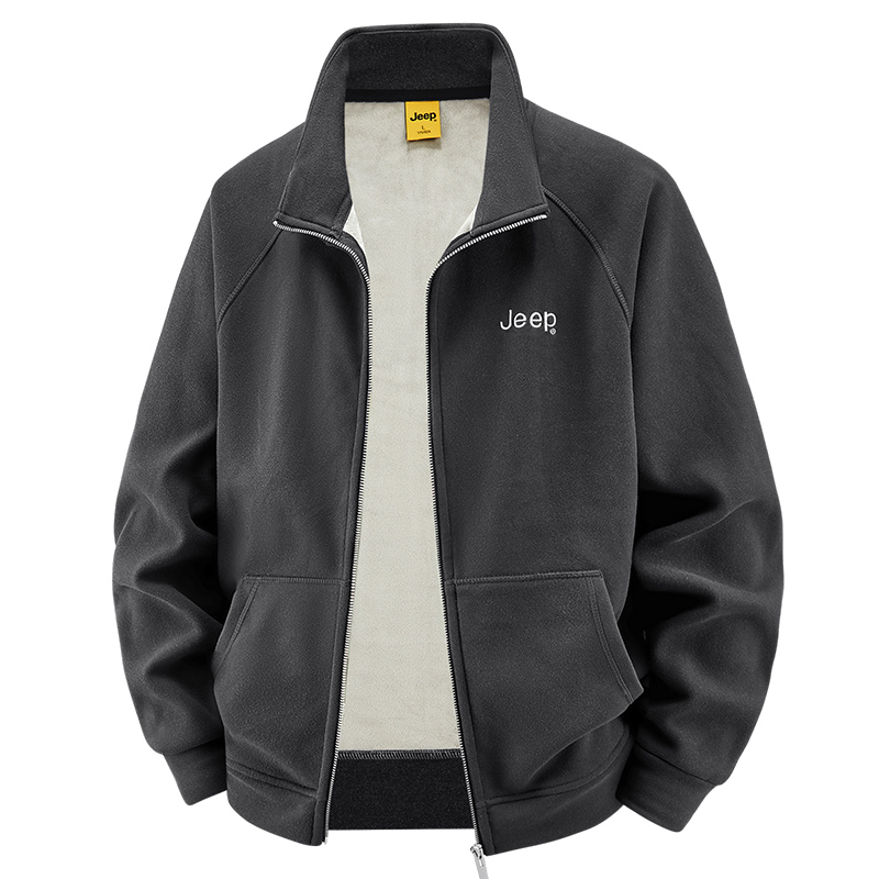 Куртка Unisex Stand Collar с флисовой подкладкой Others Jeep, черный
Куртка Unisex Stand Collar с флисовой подкладкой Others Jeep, черный