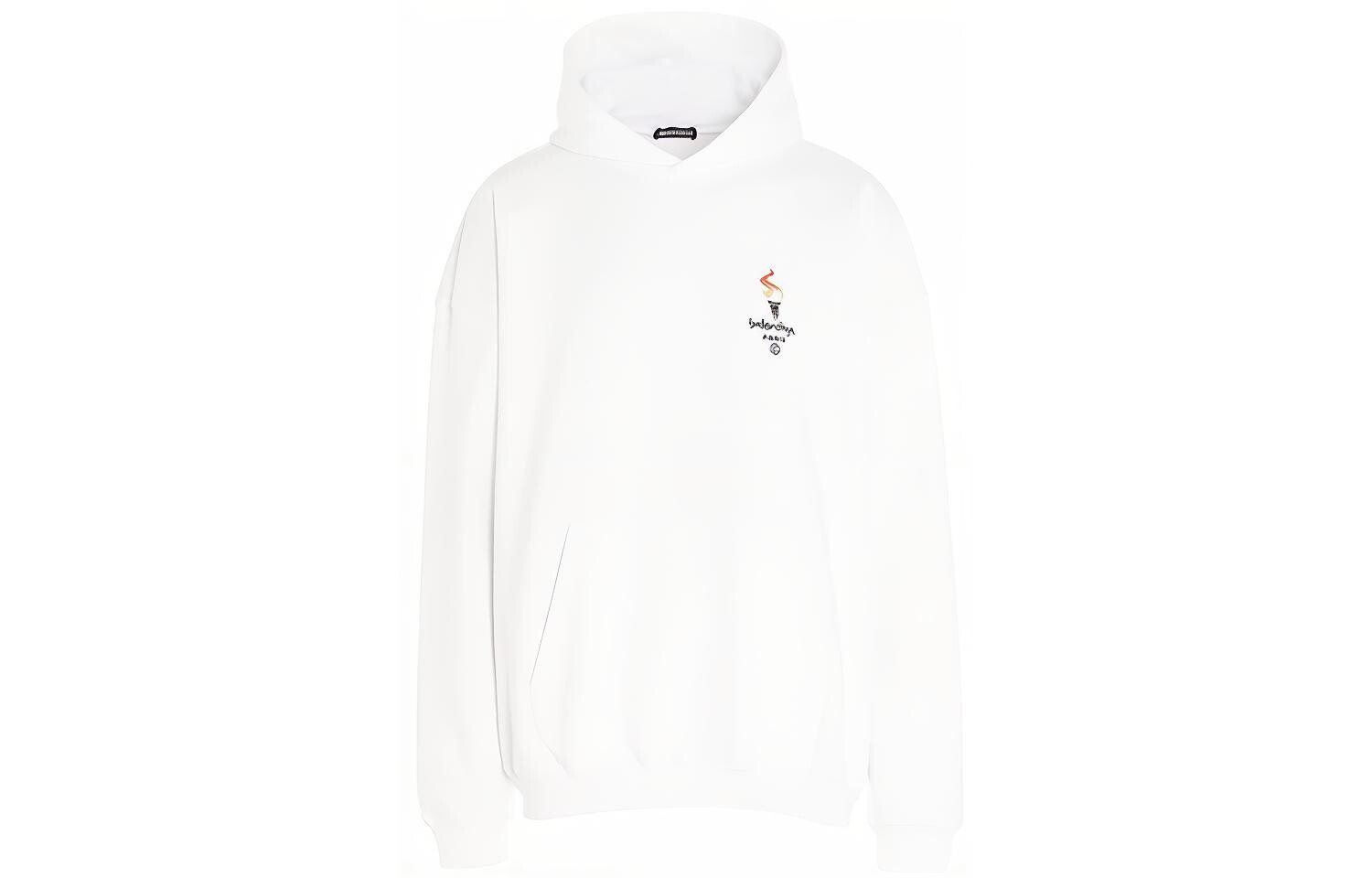 Толстовка унисекс белая Balenciaga, белый
Толстовка унисекс белая Balenciaga, белый