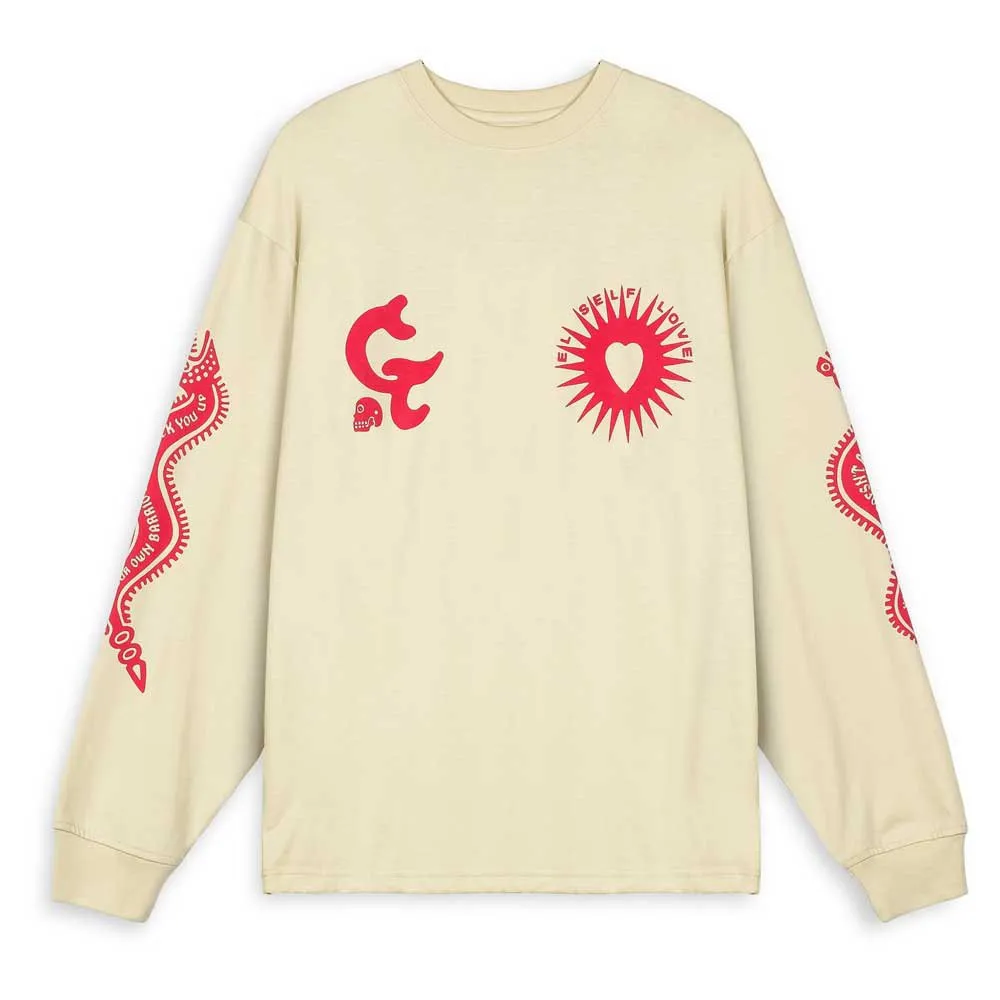 Лонгслив Grimey Causing Panic, бежевый
Лонгслив Grimey Causing Panic, бежевый