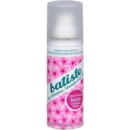 Сухой шампунь Flirty Blush 50мл, Batiste
Сухой шампунь Flirty Blush 50мл, Batiste