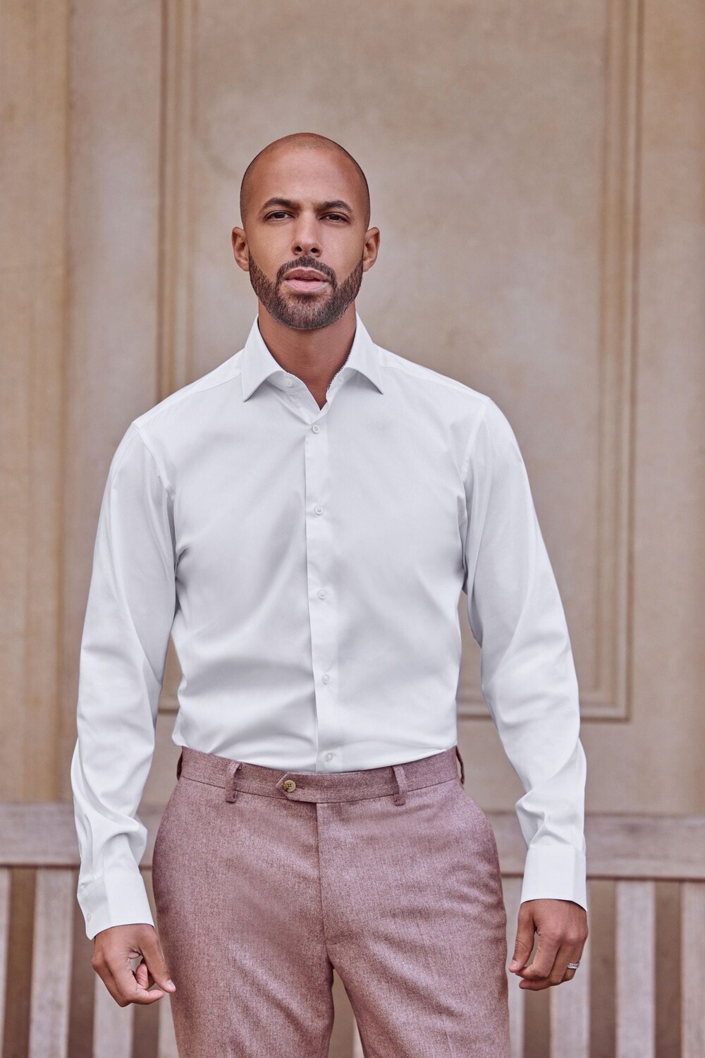 Рубашка растягивающаяся в четырех направлениях с одинарными манжетами Next, белый
Рубашка растягивающаяся в четырех направлениях с одинарными манжетами Next, белый