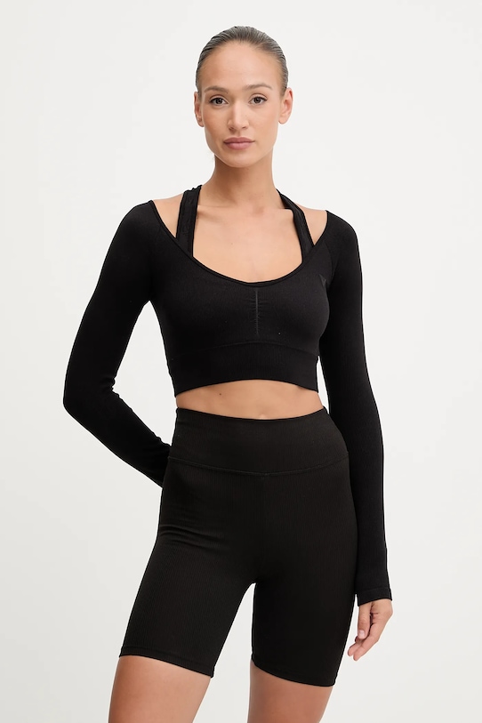 Лонгслив пион Guess, черный
Лонгслив пион Guess, черный