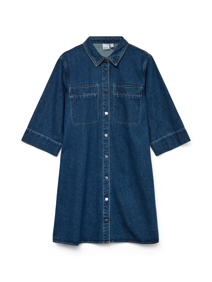 Платье-рубашка VERO MODA VMMIGGA, синий деним
Платье-рубашка VERO MODA VMMIGGA, синий деним