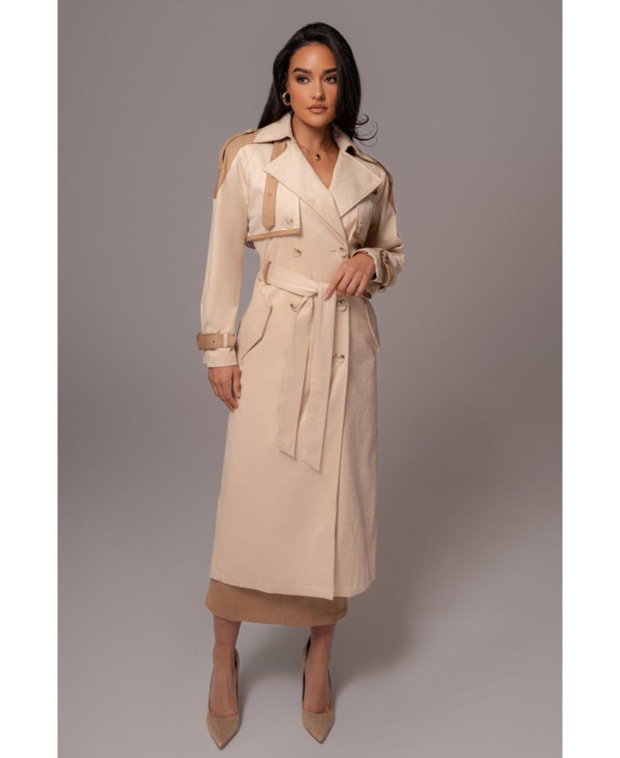 Женское элитное замшевое пальто JLUXLABEL, Tan
Женское элитное замшевое пальто JLUXLABEL, Tan