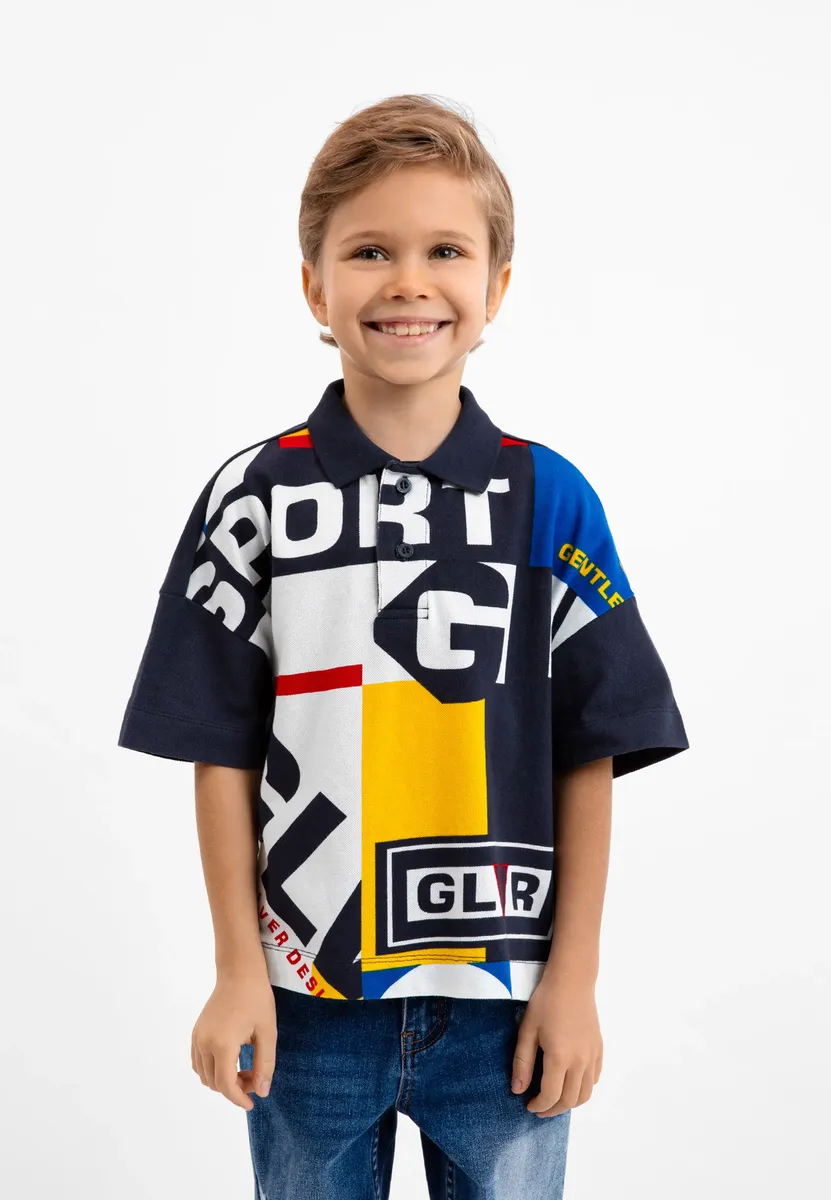 Рубашка-поло Gulliver с цветным принтом спереди, цвет Schwarz-Mehrfarbig
Рубашка-поло Gulliver с цветным принтом спереди, цвет Schwarz-Mehrfarbig