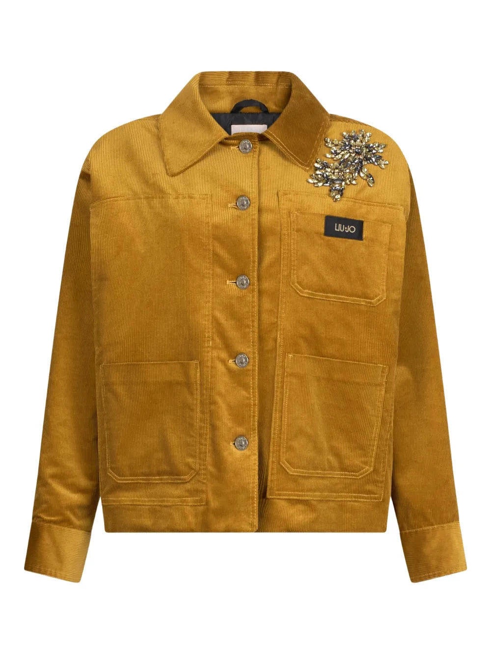 Пиджак с накладными карманами, украшенными драгоценностями Liu Jo, желтый
Пиджак с накладными карманами, украшенными драгоценностями Liu Jo, желтый